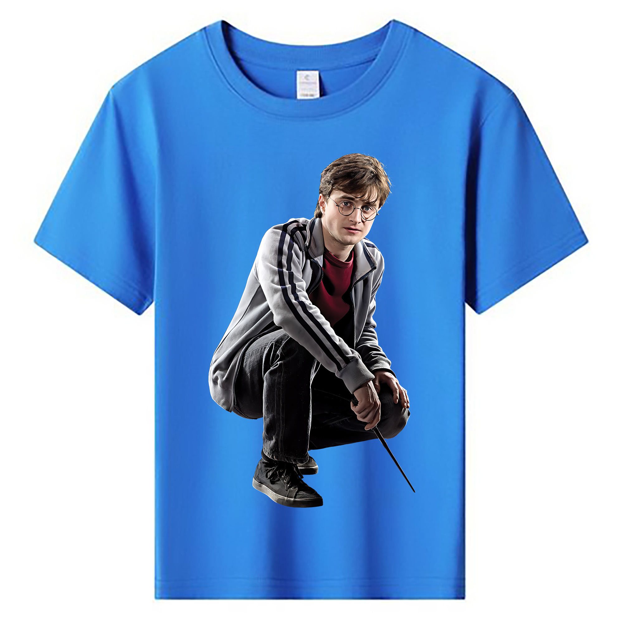 （画像用） Harry Potter ハリー・ポッターシリーズ 綿100％キッズTシャツ（フロントプリント）